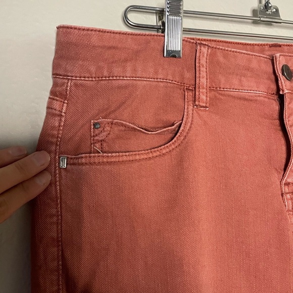 Pilcro and the Letterpress Red Denim STET Skinny Jeans sz 29 - Picture 3 of 9